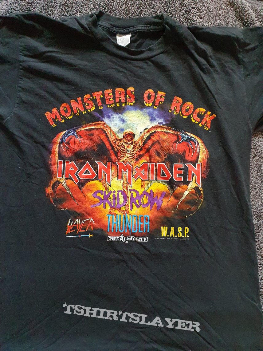 Iron Maiden Monsters Of Rock 1992