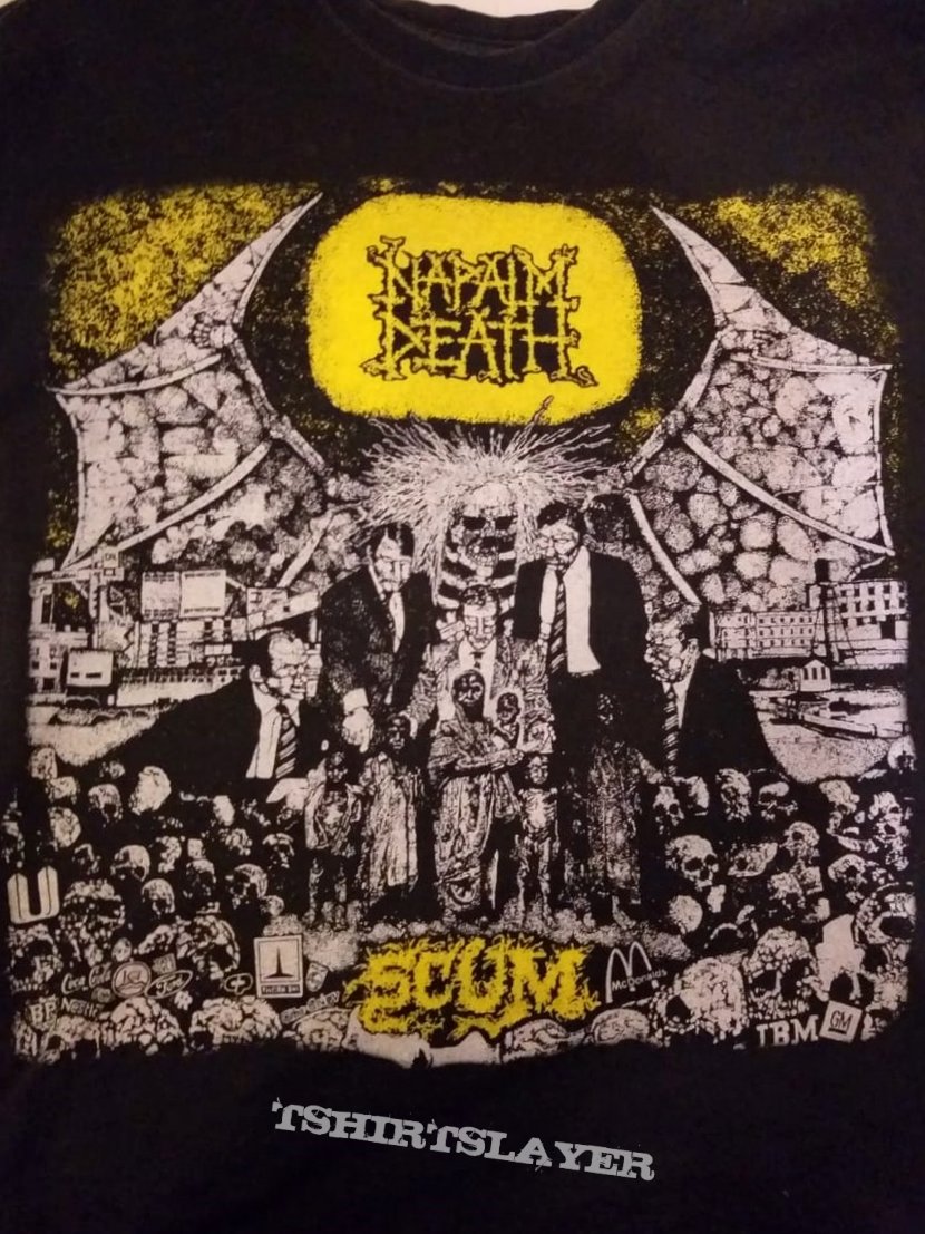 Napalm Death Scum Shirt