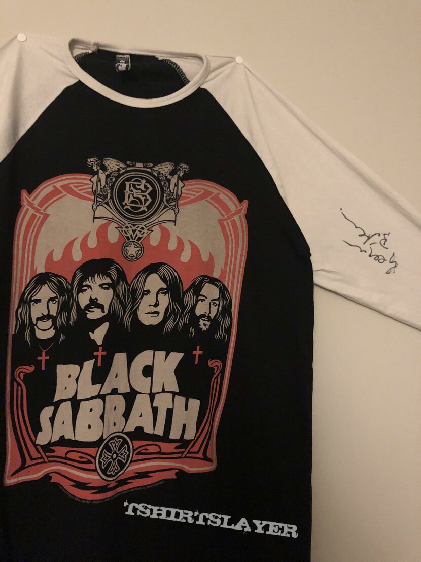 Signed Black Sabbath shirt