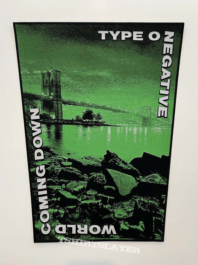 Type O Negative - World Coming Down Back Patch