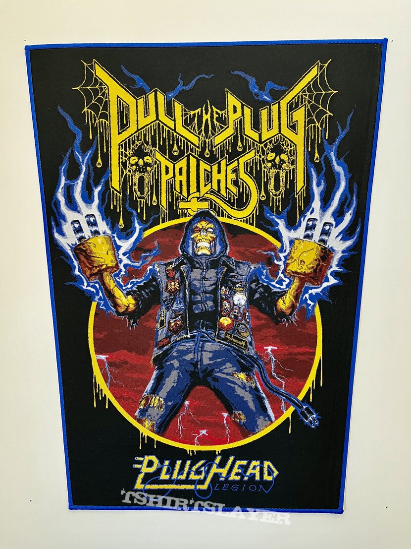 Pull The Plug Patches Patchie - Plughead Legion 