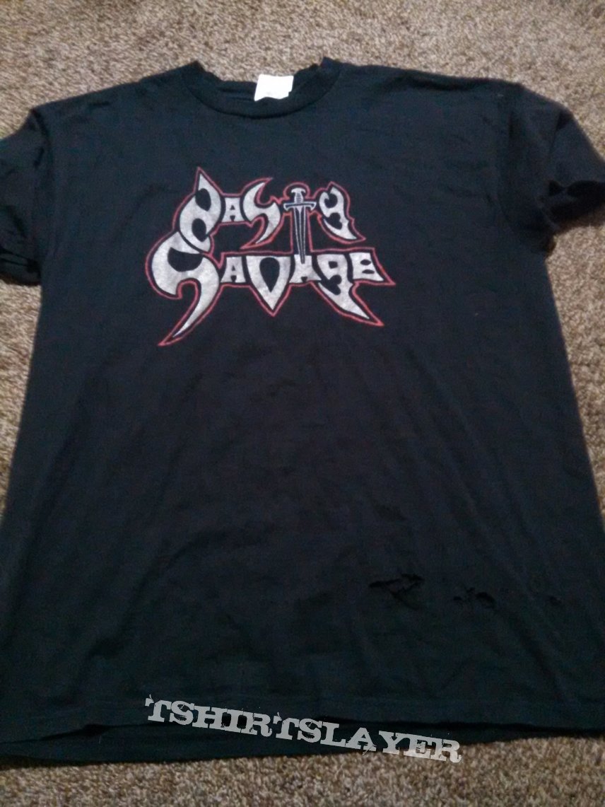 Nasty Savage 1986 tour shirt