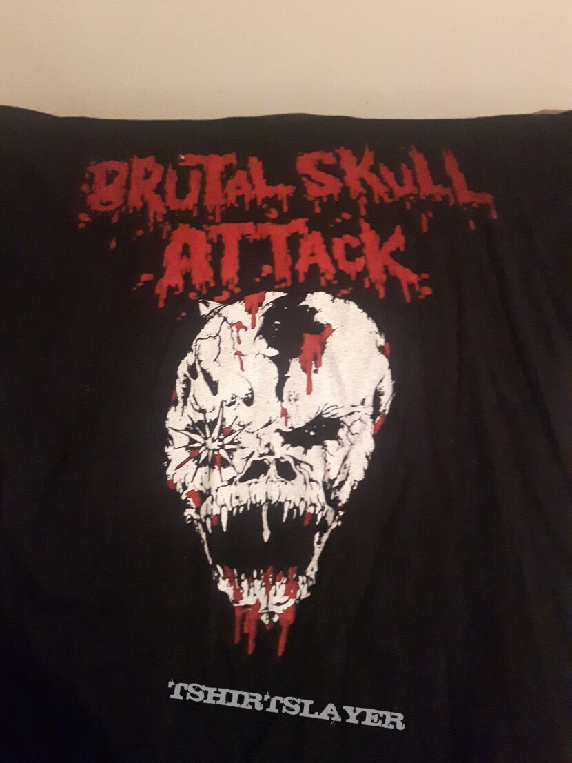 Demolition Hammer Brutal Skull Attack shirt | TShirtSlayer TShirt and  BattleJacket Gallery
