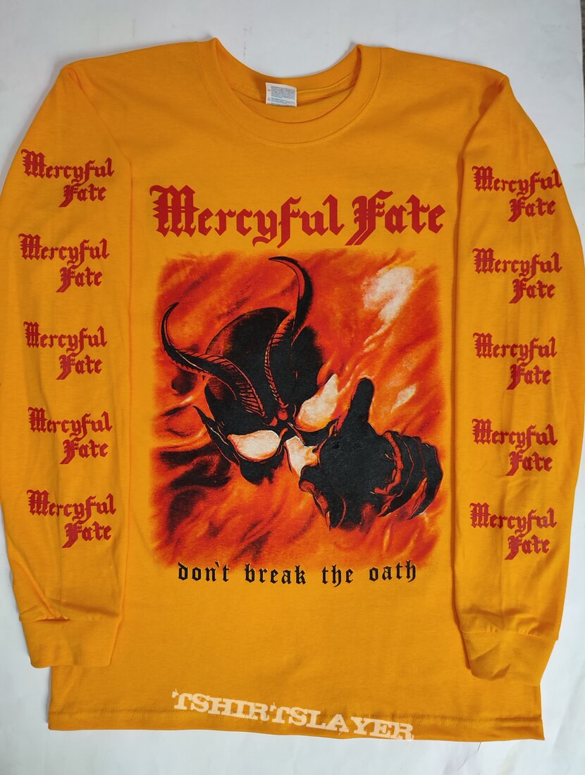 grænse desillusion Blaze Mercyful Fate Don't Break the Oath Long Sleeve T Shirt | TShirtSlayer TShirt  and BattleJacket Gallery