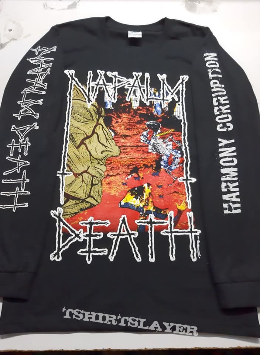 Napalm Death long sleeve T Shirt