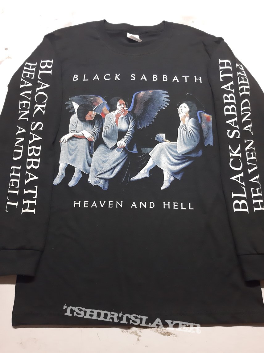 Black Sabbath Heaven & Hell t shirt | TShirtSlayer TShirt and BattleJacket  Gallery