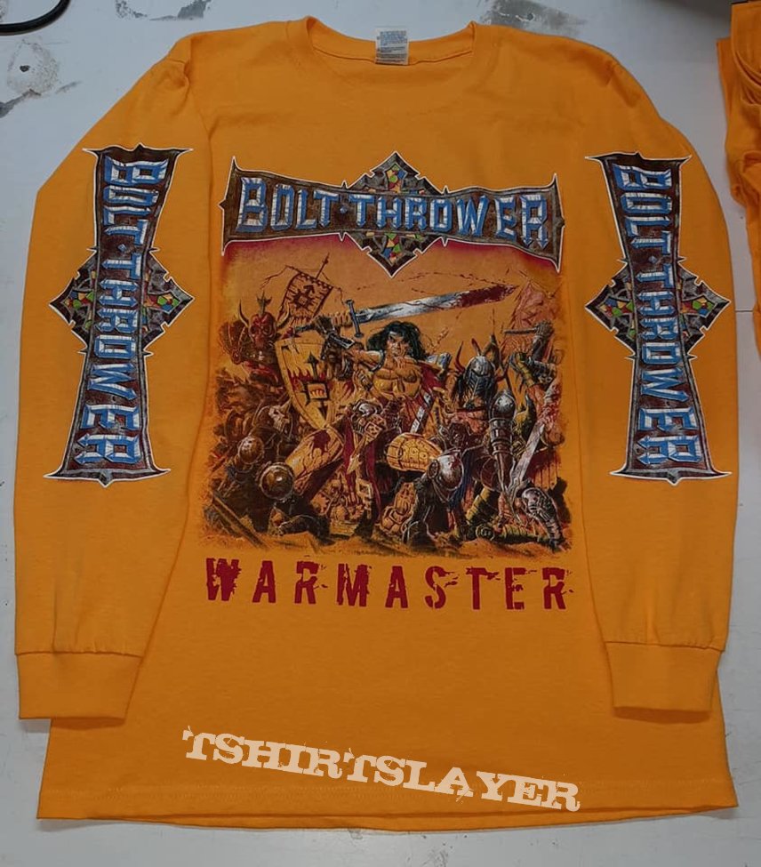 Bolt Thrower warmaster long sleeve t shirt | TShirtSlayer TShirt and  BattleJacket Gallery