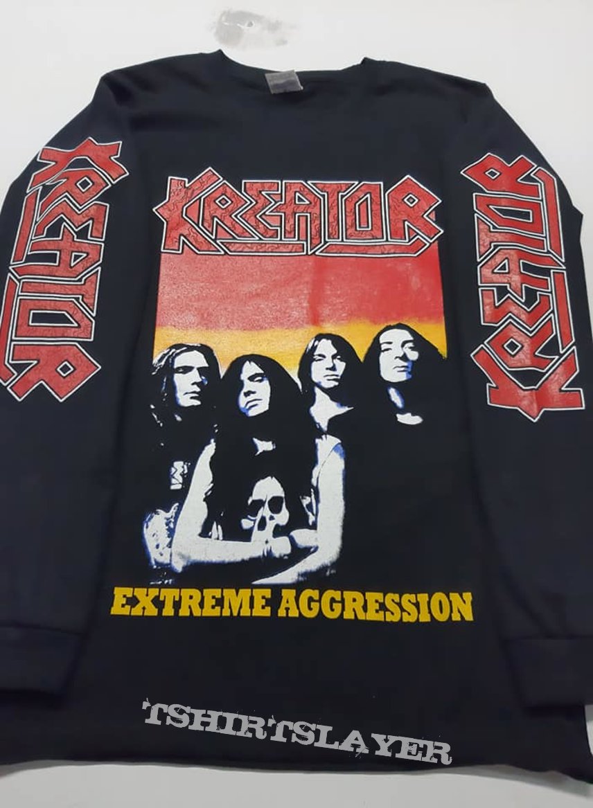 Kreator extreme aggression long sleeve t shirt