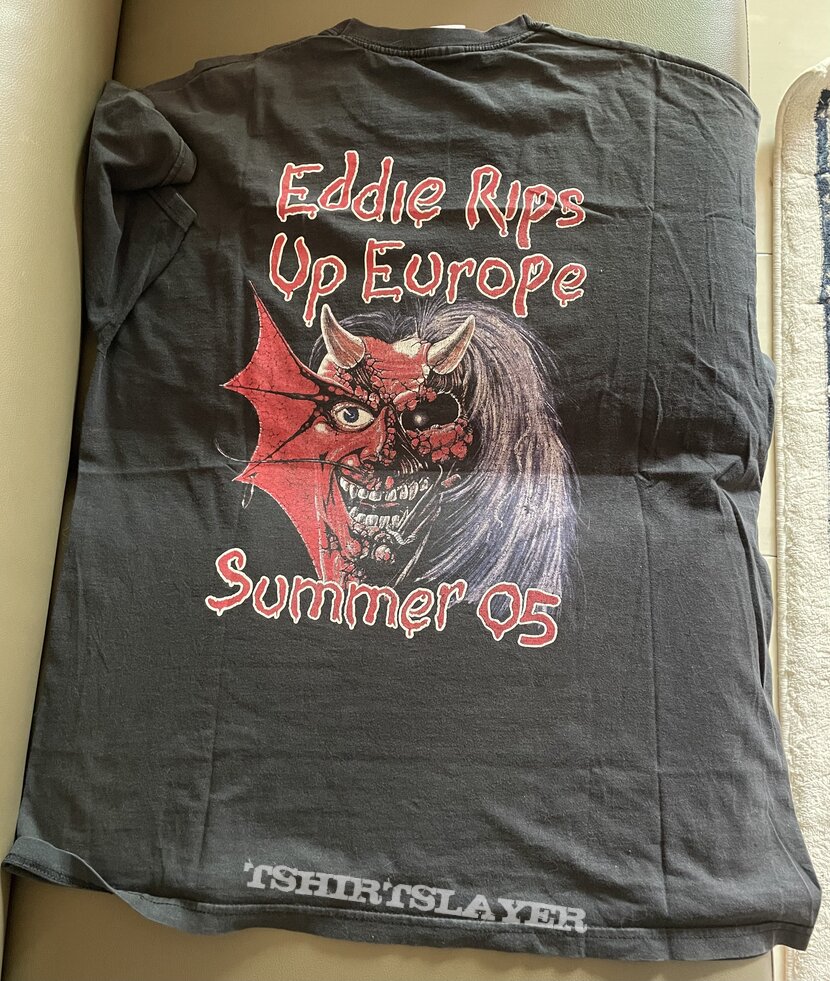 Iron Maiden Eddie Rips Up Europe Summer 2005
