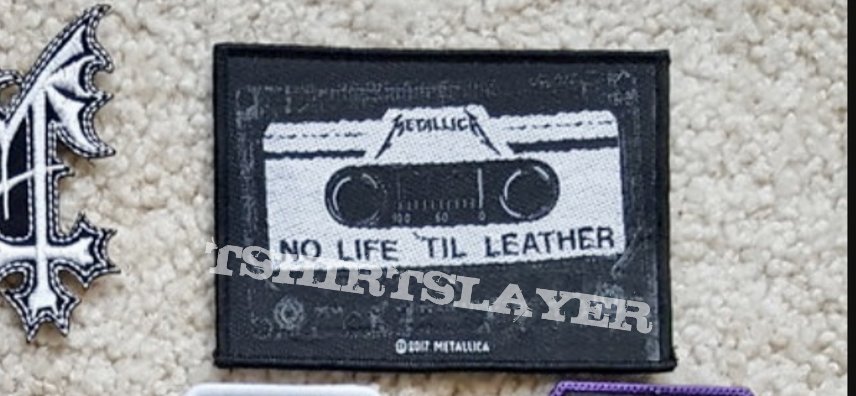 Metallica No life til leather patch