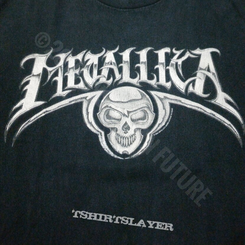 Metallica - Skull &amp; Ninja Stars Long Sleeve T-shirt