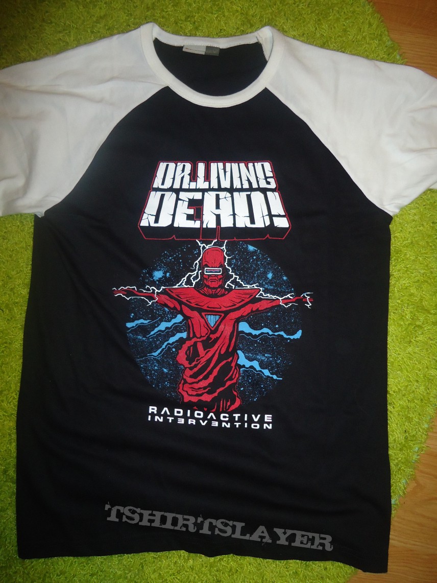 Dr. Living Dead! Dr. Living Dead - Radioactive Intervention baseball shirt