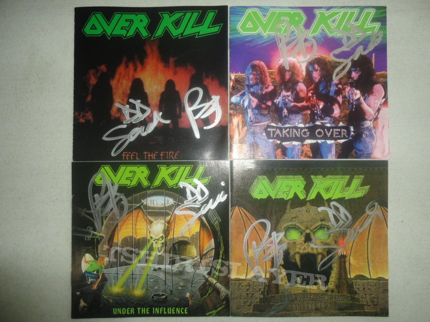 Overkill CD&#039;s