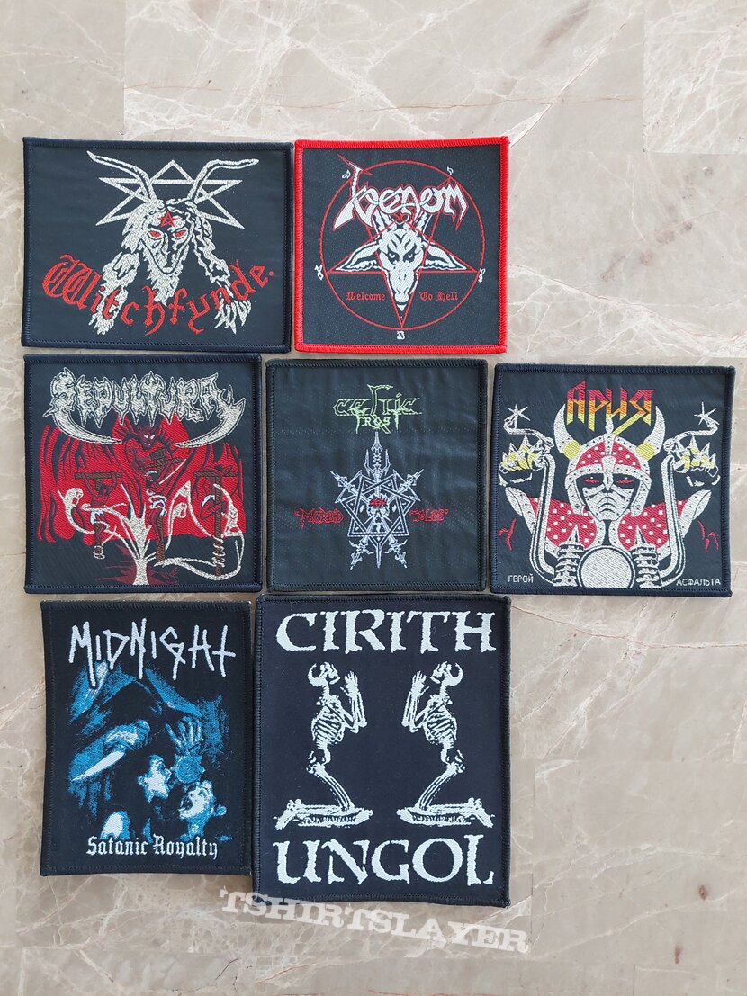 Sepultura New patches Sepultura New patches