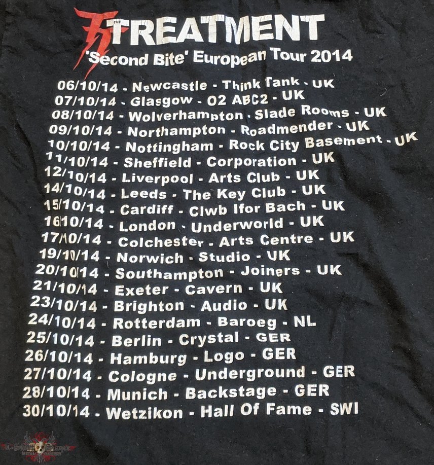 The Treatment - Second Bite Tour T-Shirt