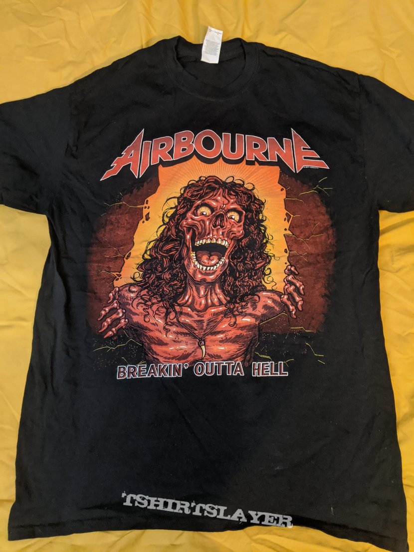 Airbourne - Breakin Outta Hell Summer 2017 T-Shirt