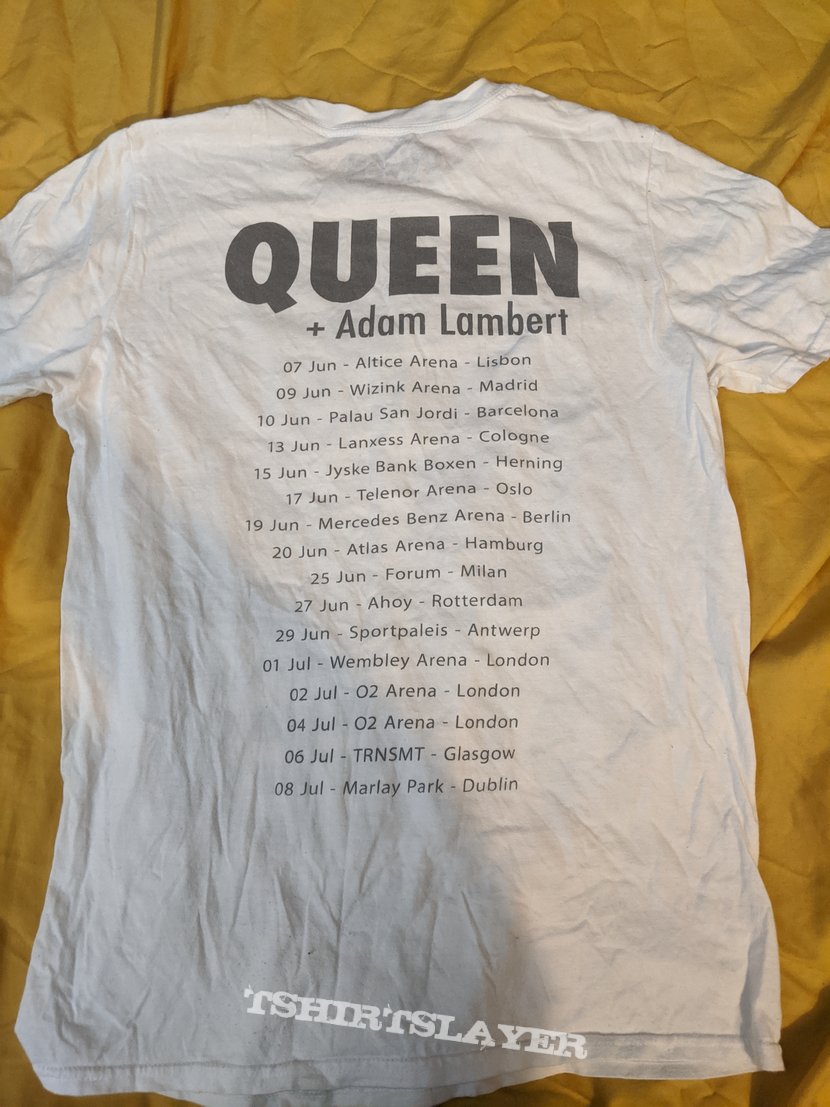 Queen + Adam Lambert - 2018 Tour T-Shirt