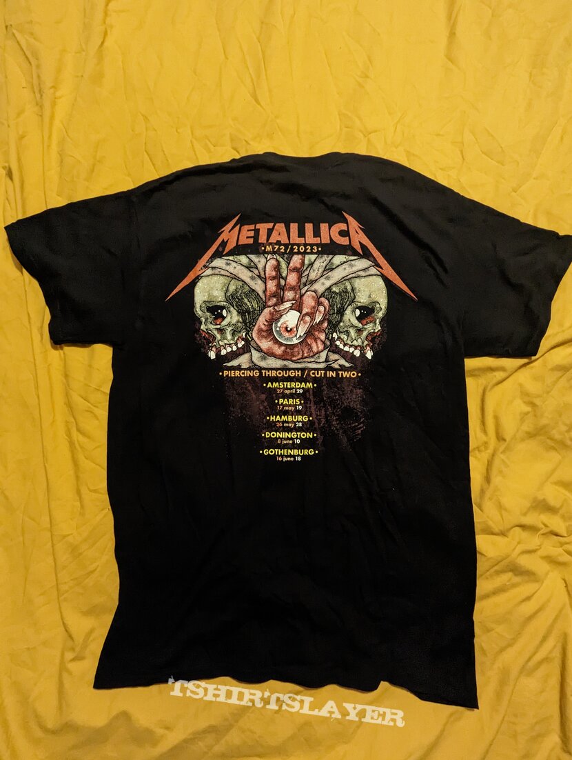 Metallica - M72 Tour Paralyze T-Shirt Metallica - M72 Tour Paralyze T-Shirt