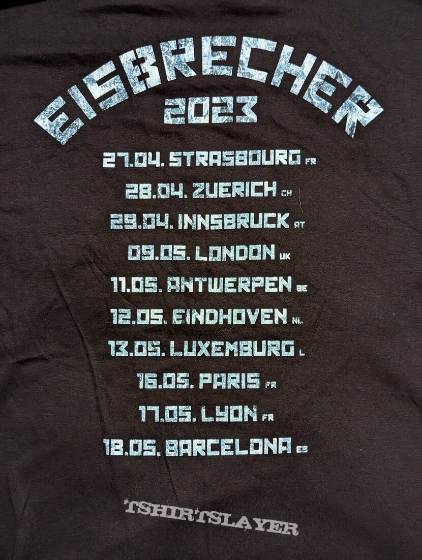 Eisbrecher - Eis Over Europe Tour T-Shirt 