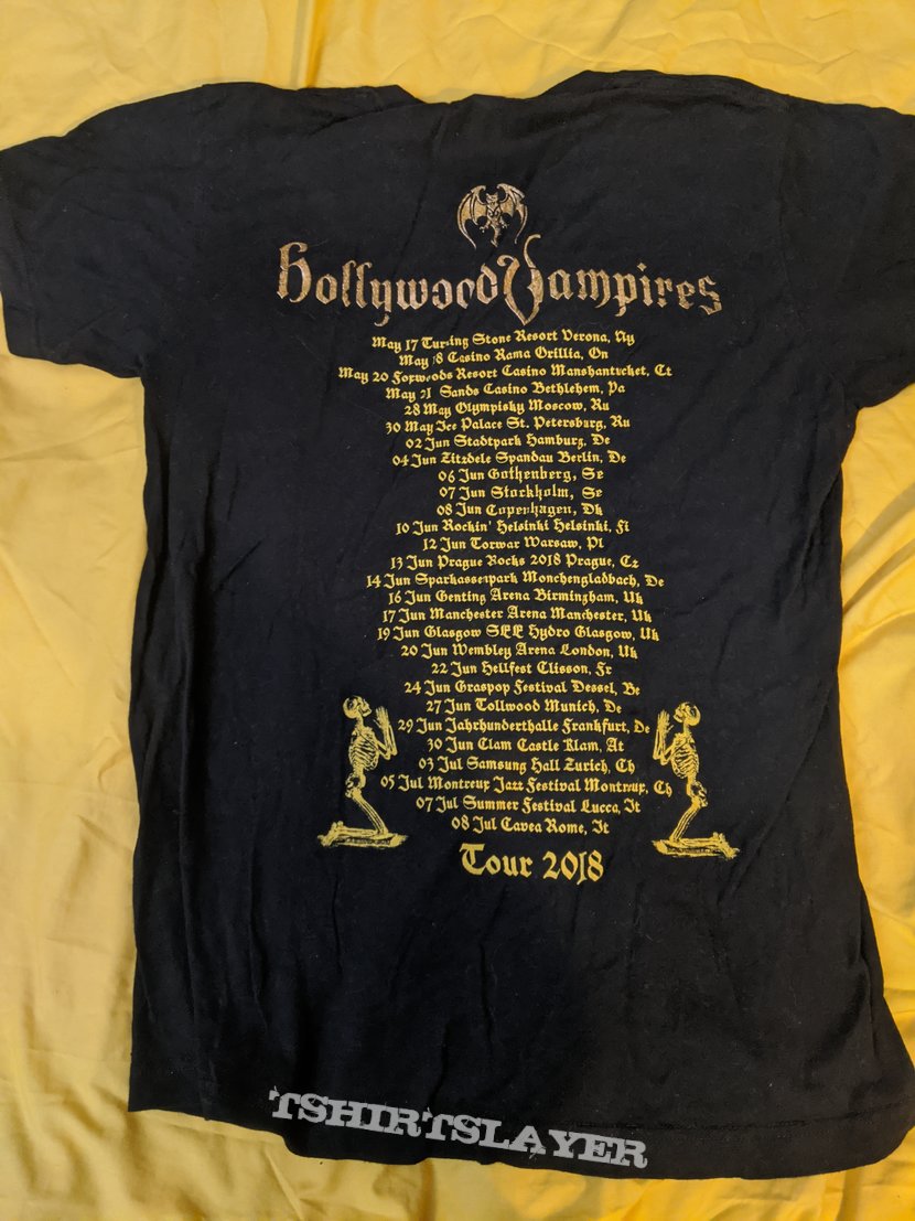 Hollywood Vampires - 2018 Tour T-Shirt