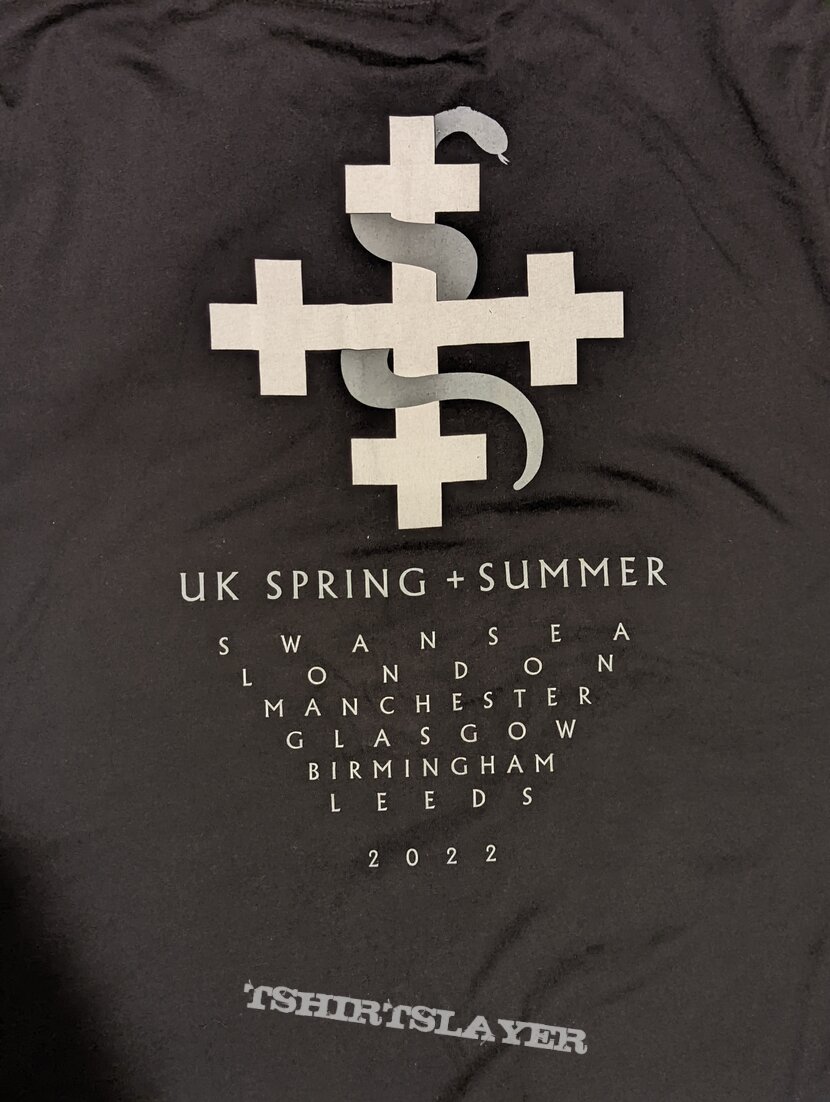 The Cult - UK Spring + Summer 2022 Tour T-Shirt | TShirtSlayer TShirt and BattleJacket
