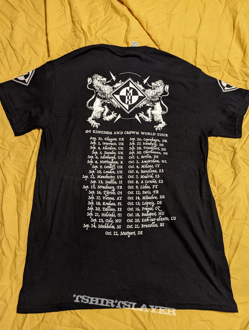 Machine Head - Øf Kingdøm And Crøwn World Tour T-Shirt 