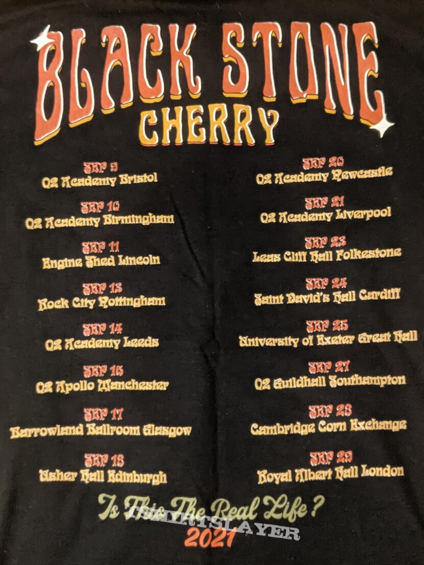 Black Stone Cherry - UK Tour 2021 T-Shirt
