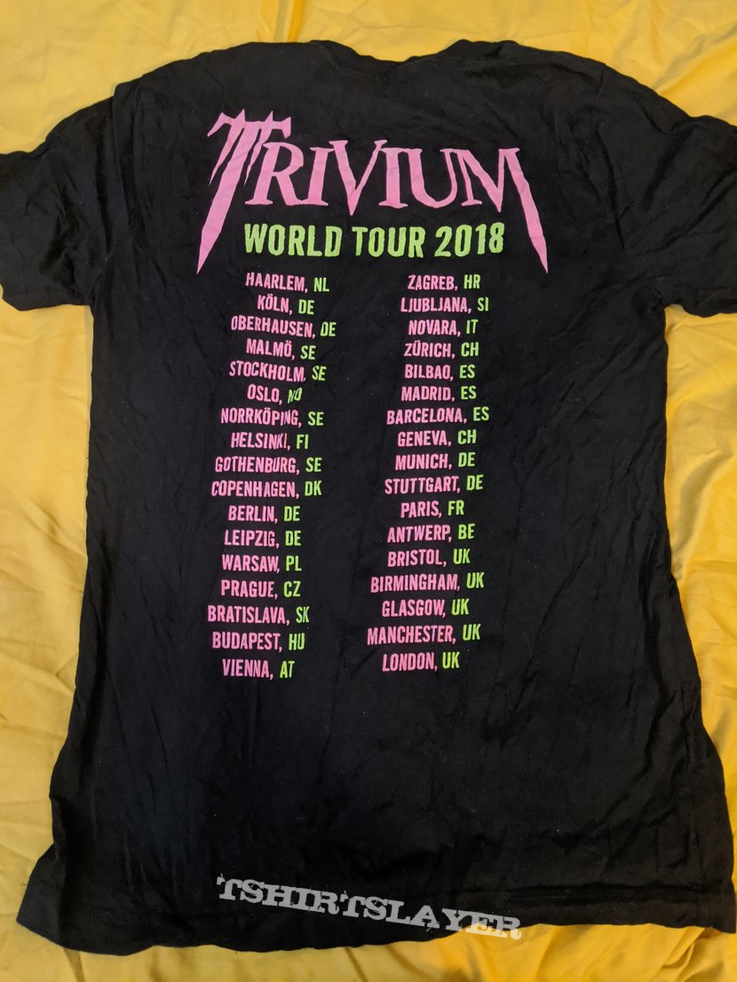 Trivium - 2018 World Tour T-Shirt