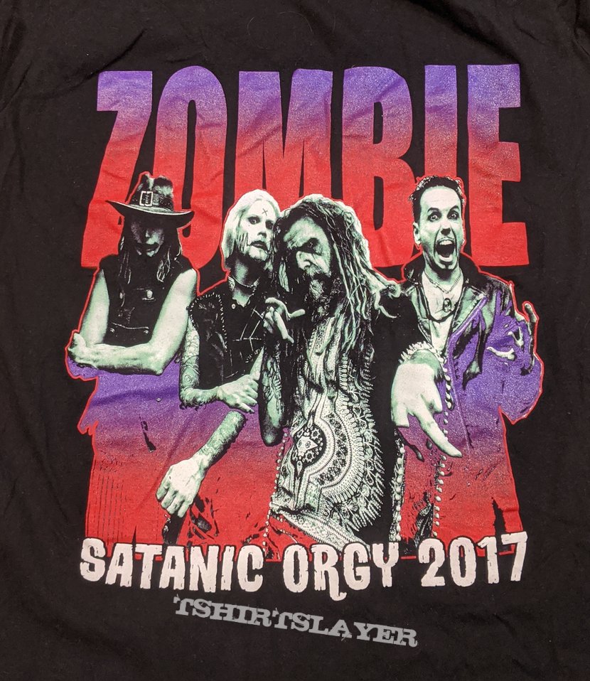 Rob Zombie - Satanic Orgy 2017 T-Shirt