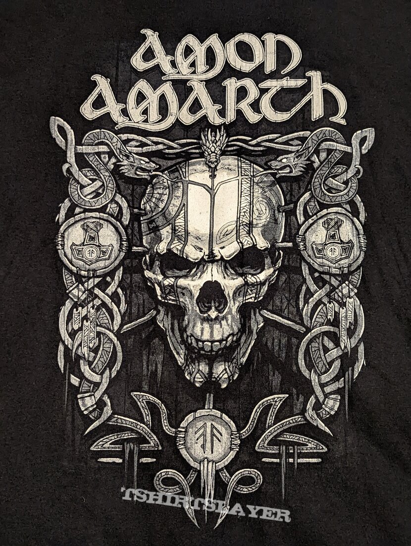 Amon Amarth - Vikings &amp; Lionhearts Tour T-Shirt 
