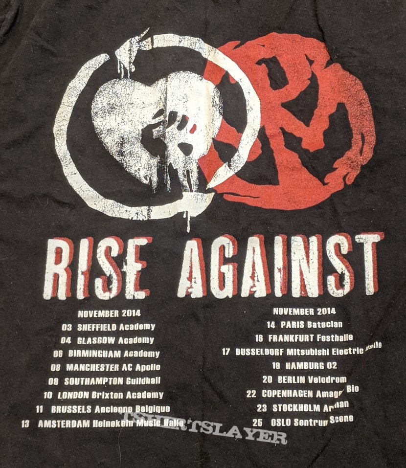 Rise Against/Pennywise 2014 tour T-Shirt | TShirtSlayer TShirt and  BattleJacket Gallery