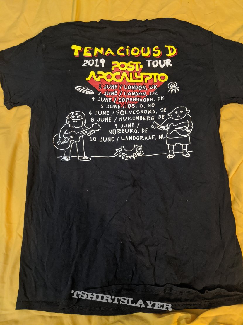 Tenacious D - 2019 Tour T-Shirt | TShirtSlayer TShirt and BattleJacket  Gallery