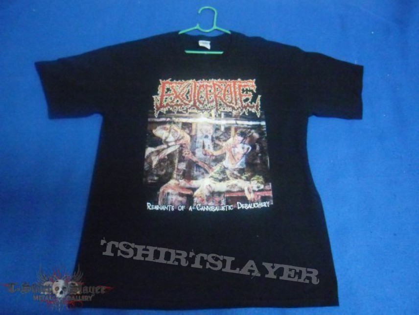 TShirt or Longsleeve - Exulcerate - Remnants Of A Cannibalistic Debauchery