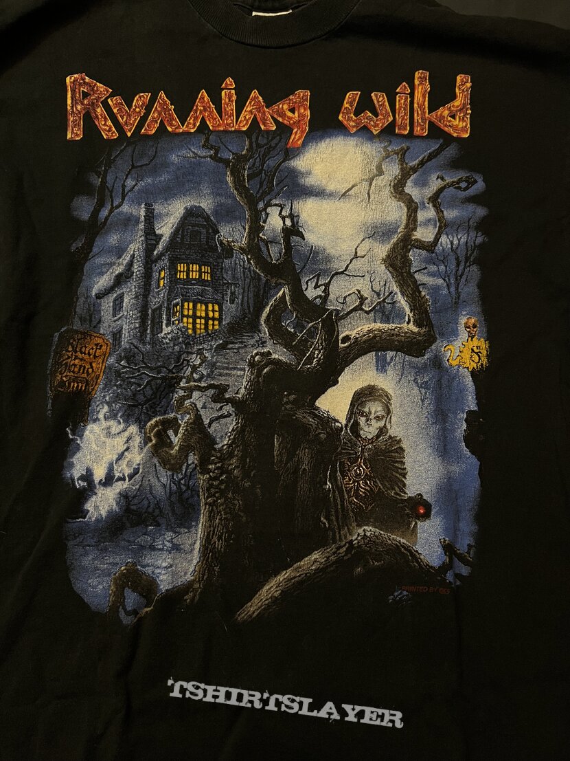 Running Wild 1994 Black hand Inn tour longsleeve