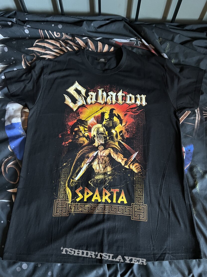 Sabaton - Sparta tshirt | TShirtSlayer TShirt and BattleJacket Gallery