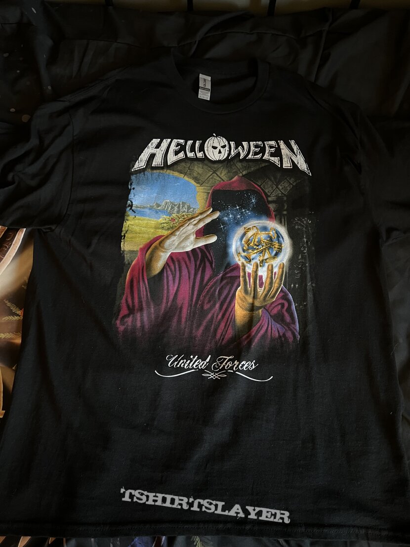 helloween united forces tour shirt