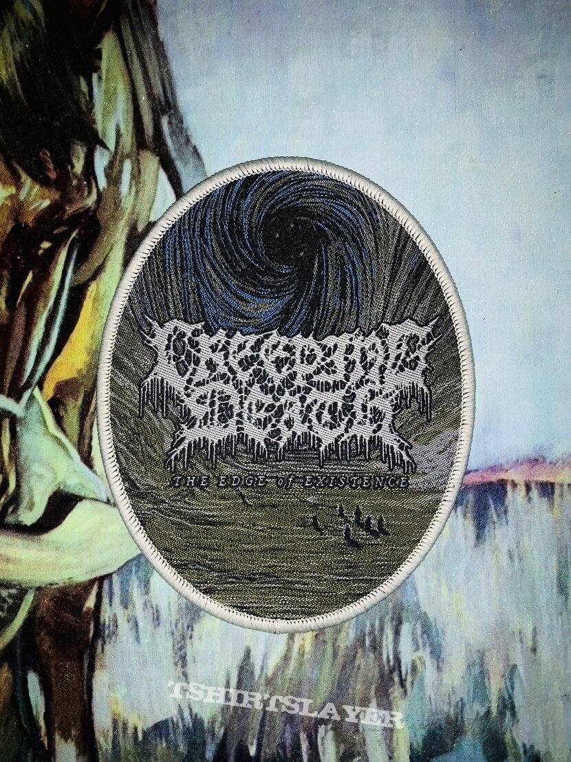 Creeping Death The Edge Of Existence White Border Patch