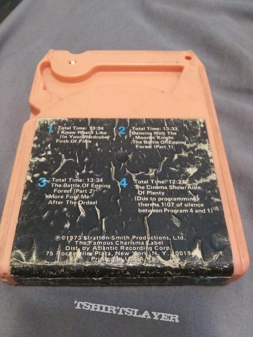 Genesis-selling england by the pound 8track