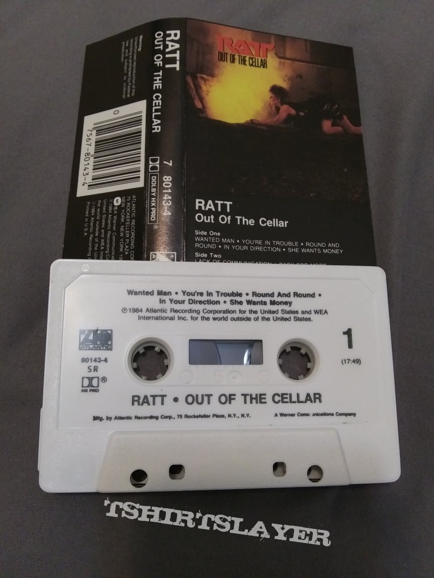 Ratt- out of the cellar tape