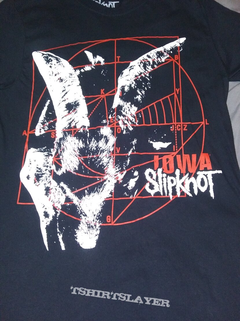 Slipknot 20 years iowa shirt