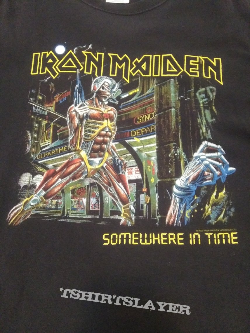 Iron maiden- somewhere on tour reprint