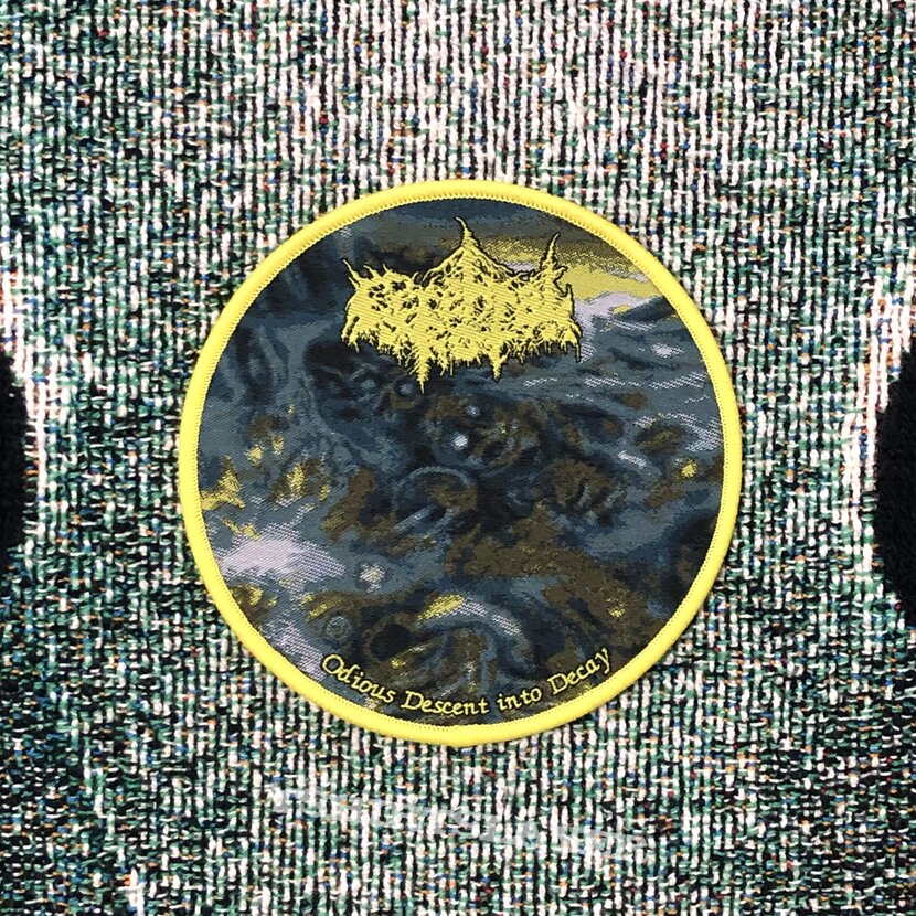 Cerebral Rot- Odious Descent Into Decay Official Woven Patch