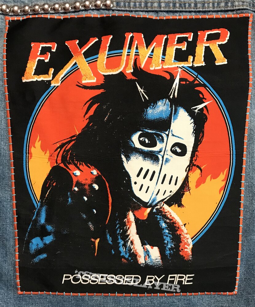 Exumer - Possessed By Fire Official Woven Back Patch