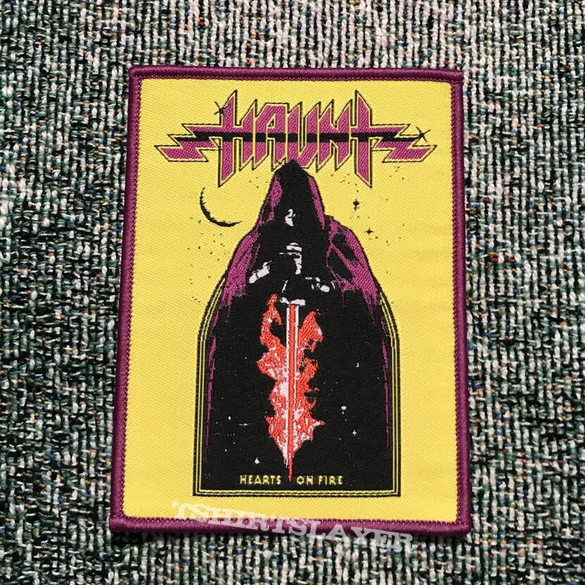 Haunt- Hearts On Fire Official Woven Patch