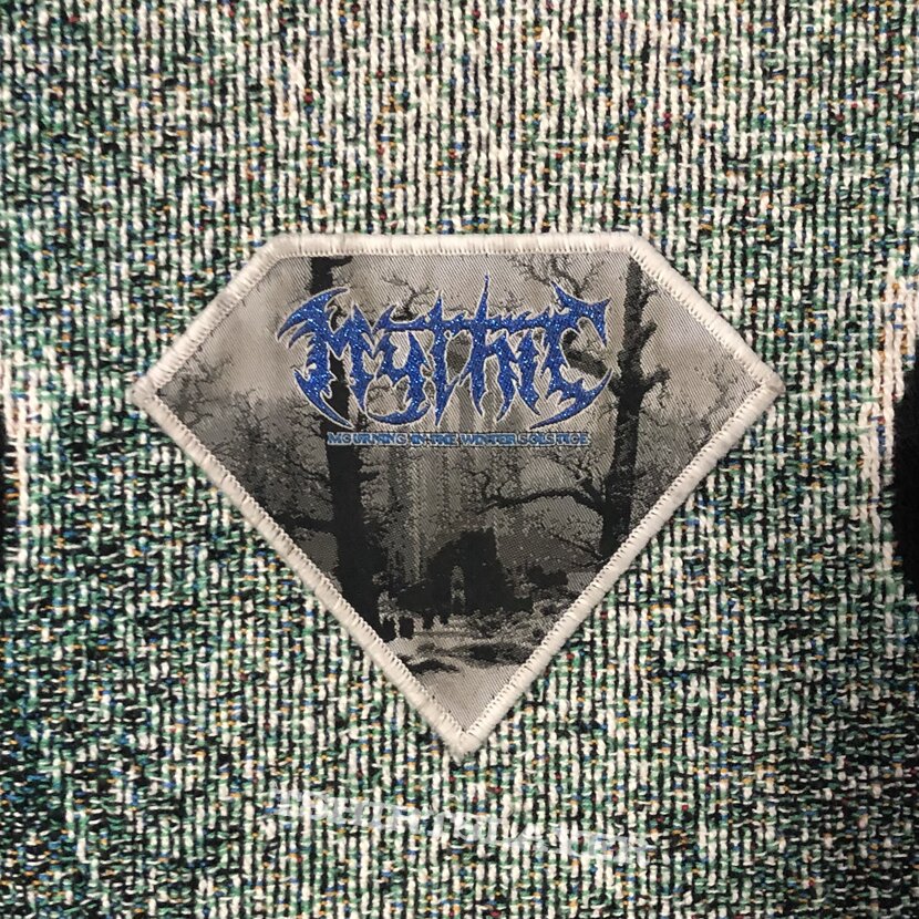 Mythic- Mourning In The Winter Solstice Official Woven Patch