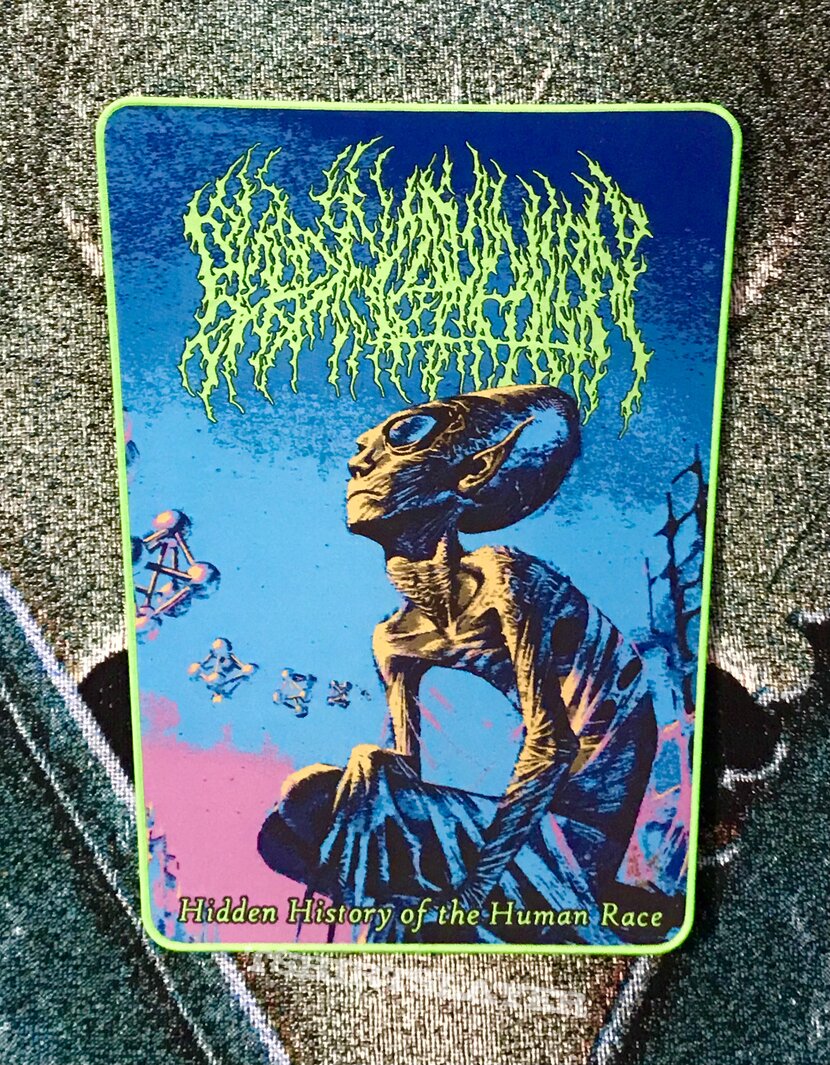 Blood Incantation- Hidden History Of The Human Race Official Backpatch