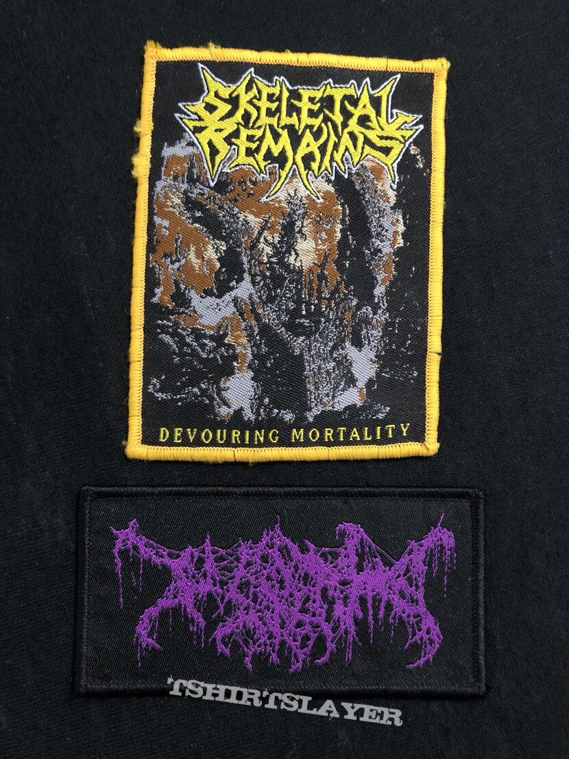 Skeletal Remains &amp; Worm patches for 1000daysofsodom