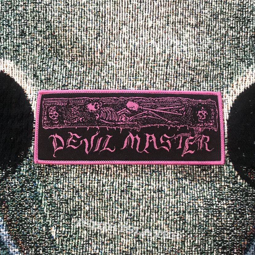 Devil Master Inhabit The Corpse Woven Patch