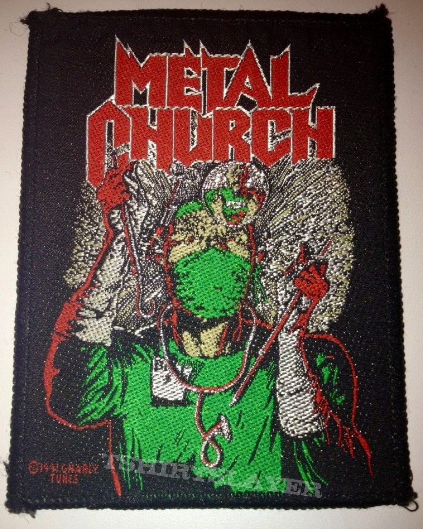 Patch - Metal Church &quot;Fake Healer&quot; Original Patch