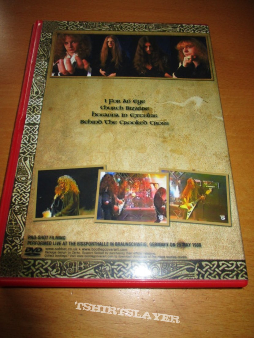 Sabbat (UK) Sabbat - &#039;Eissporchalle, Braunschweig, Germany - 1988&#039; bootleg DVD